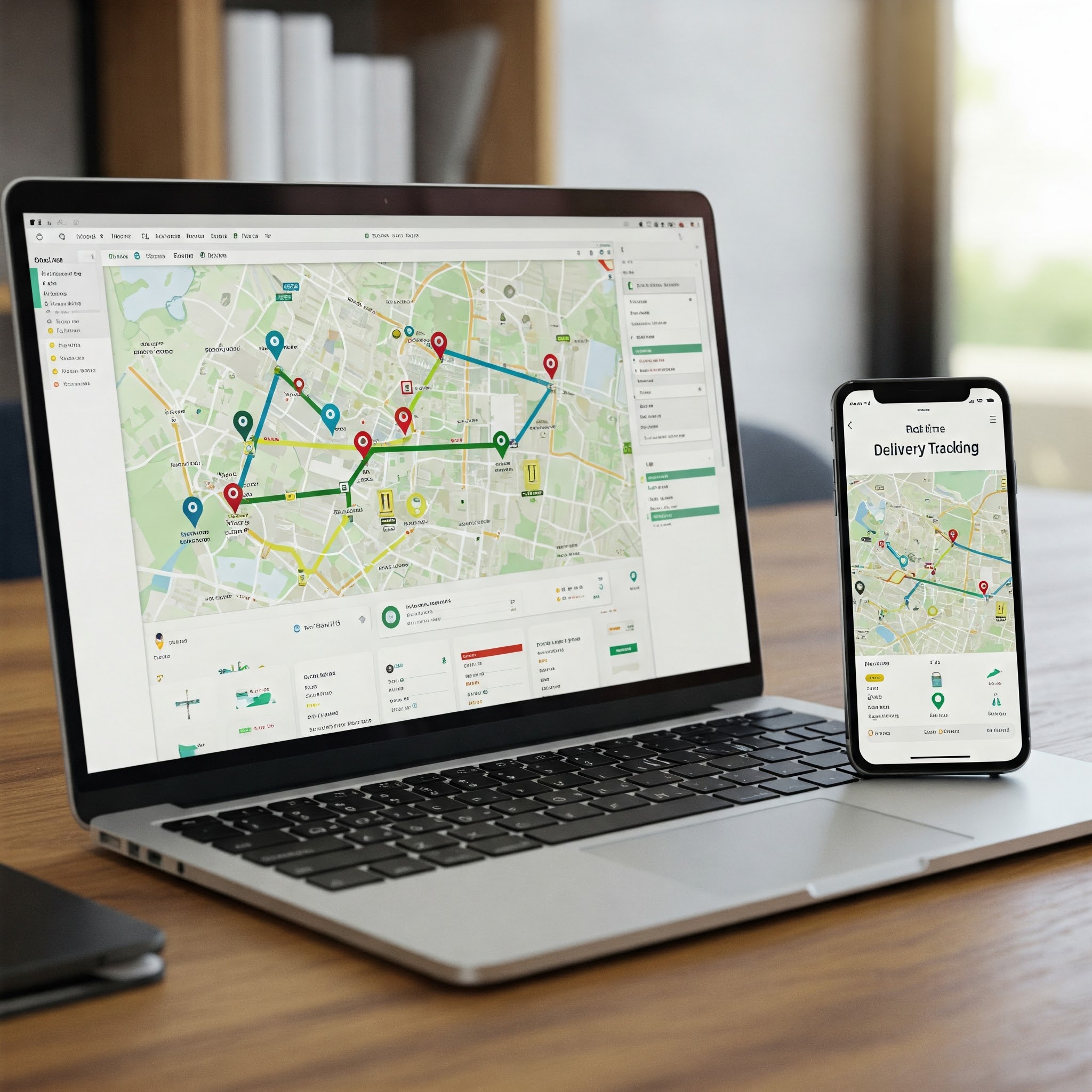 Real-Time Delivery Tracking System - Logistics solution with live tracking